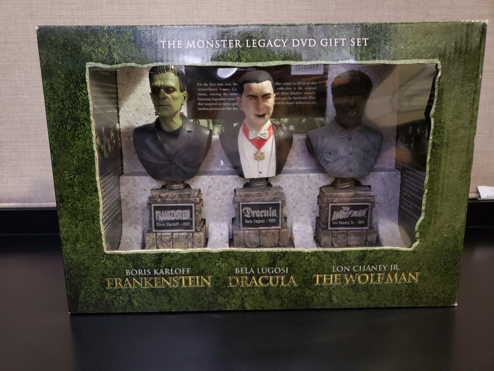 The Monster Legacy Gift Set: (Frankenstein / Dracula / The Wolf Man) DVD'S GIFT SET