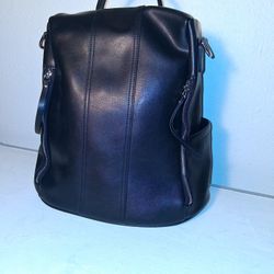 Leather Backpack 