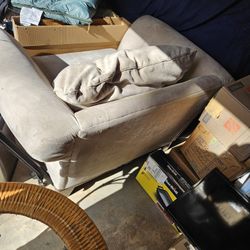 large soft sofa chair
