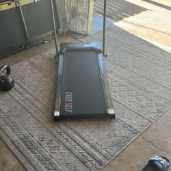 Small treadmill W/incline