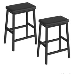 Black Stool Set 
