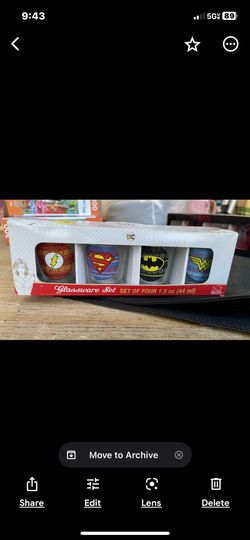 DC Comics Shot Glasses