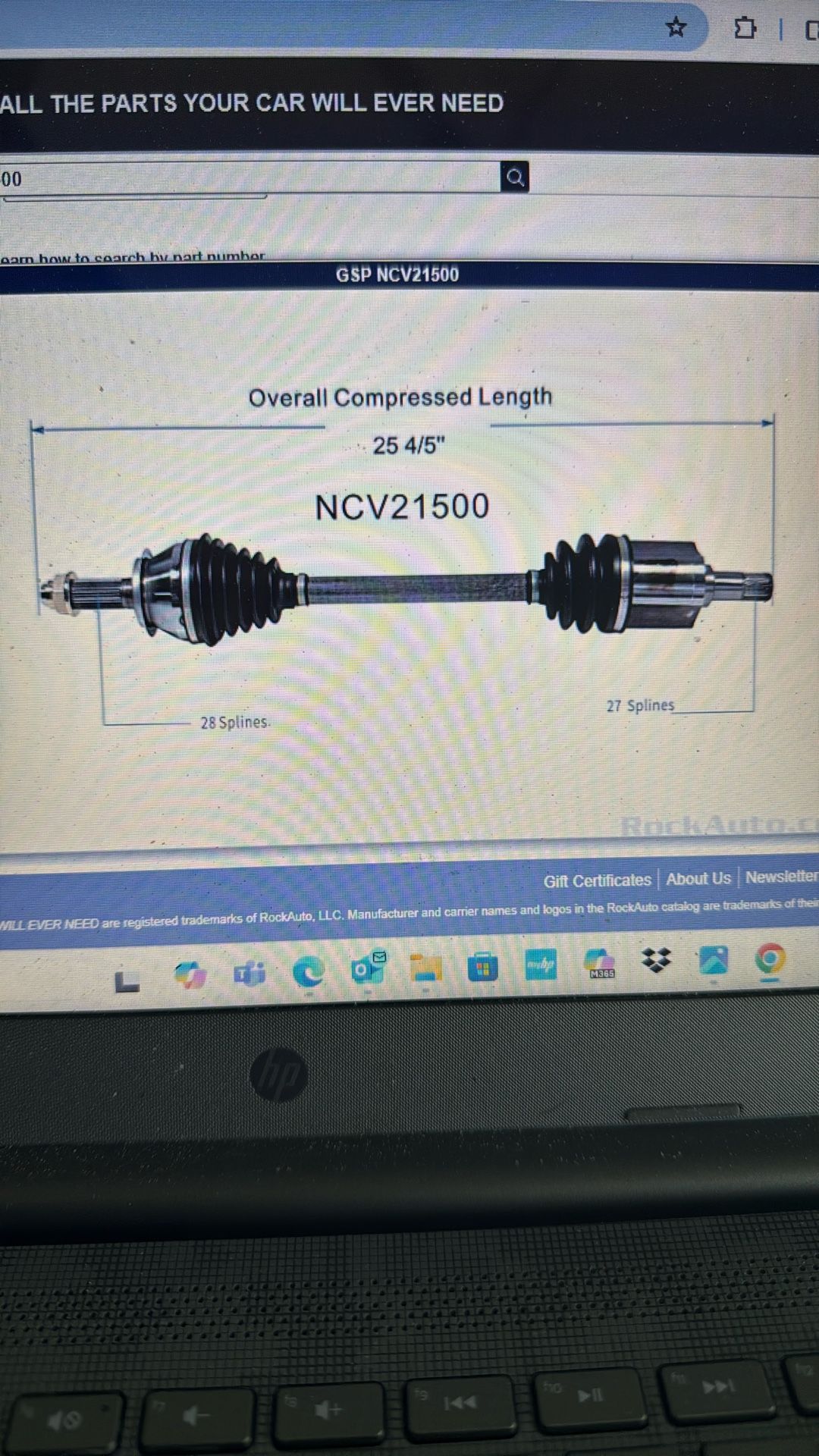 CV Axle