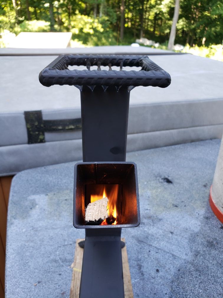 Rocket stove camping cooking stove wood cooking stove