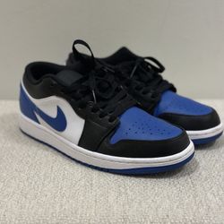 Jordan 1 Low Royal Toe Sz9
