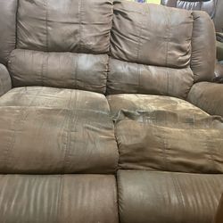 Love Seat And Couch