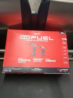 MILWAUKEE M12 FUEL DRILL/DRIVER BRAND NEW IN SEALED BOX