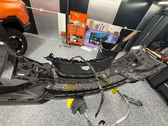 cadillac ct5 oem front bumper and pieces