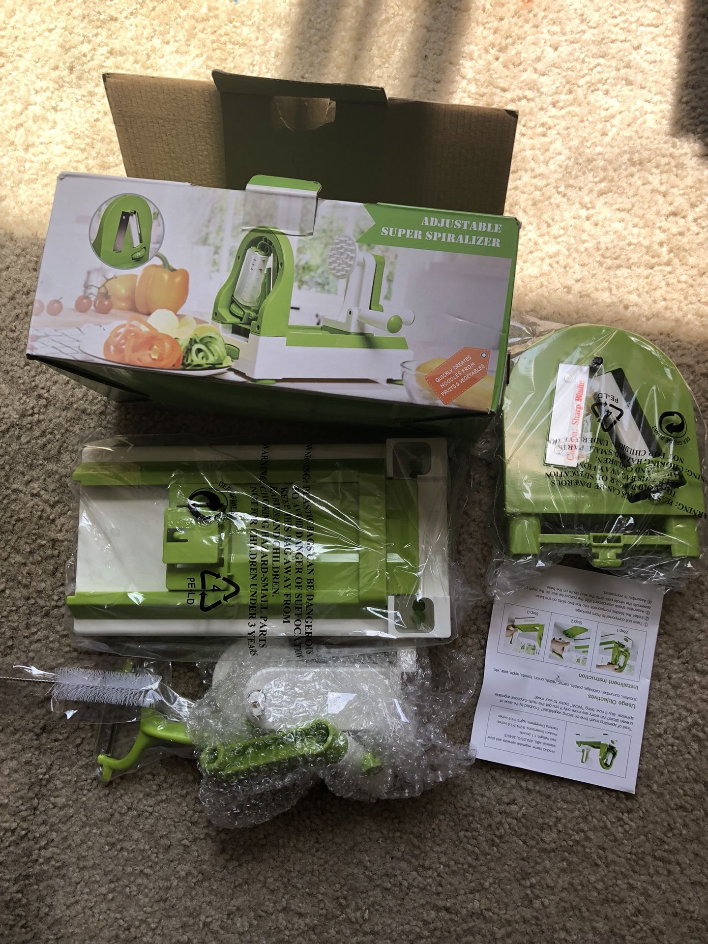 Brand new super spiralizer adjustable kitchen stuff