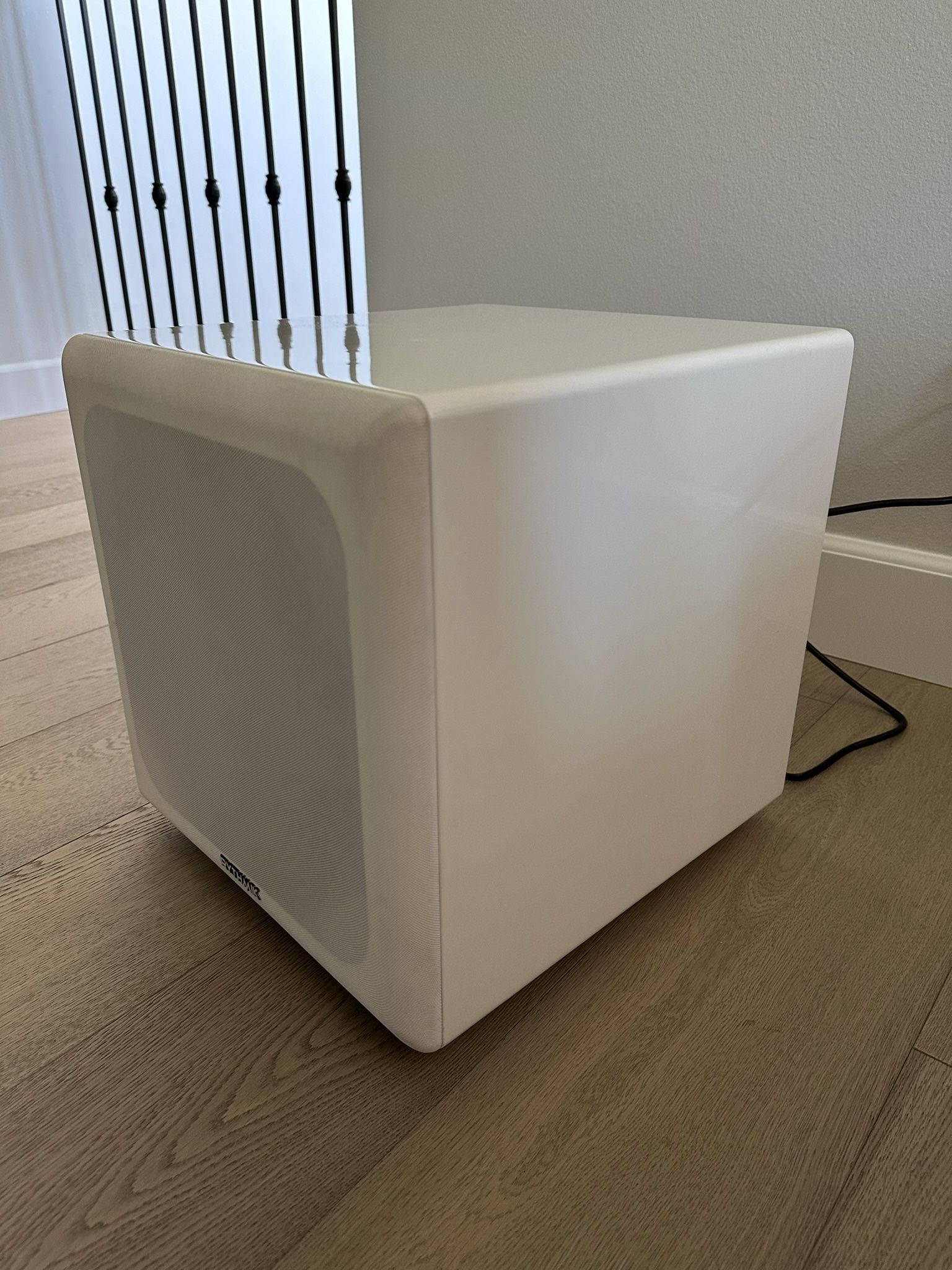 Rythmik L12 Subwoofer 12 Inch Sealed White Speaker Like Sonos, Sony, Samsung, Bose, JL Audio