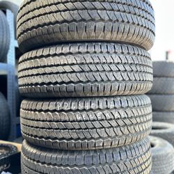 Tengo 4 Llantas Semi Nuevas P265/70R17 Marca GENERAL 