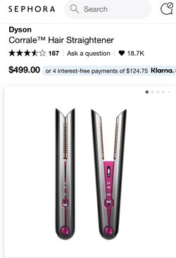 Dyson Corrale Hair Straightener 