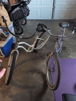 Two Beach Cruisers - $60