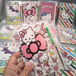New Hello Kitty Notebook & Pen Sets - $2.50 Each