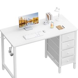 Desk With 4 Drawers