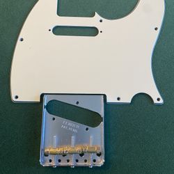 Fender Telecaster Pickguard And Bridge
