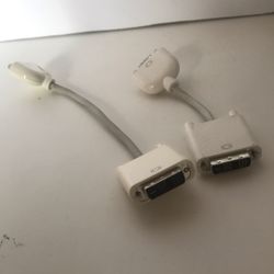 Apple DVI To VGA Adapters  (2 Pc)