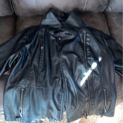 Ross Leather Jacket Small