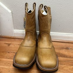 Botas De Piel con casquillo 8, Leather boots steel toe 10