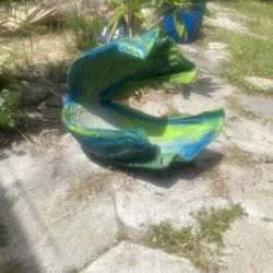 Giant Concrete Clam