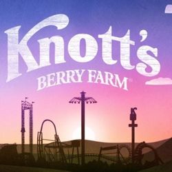 Knott's Berry Farm-Three Tickets