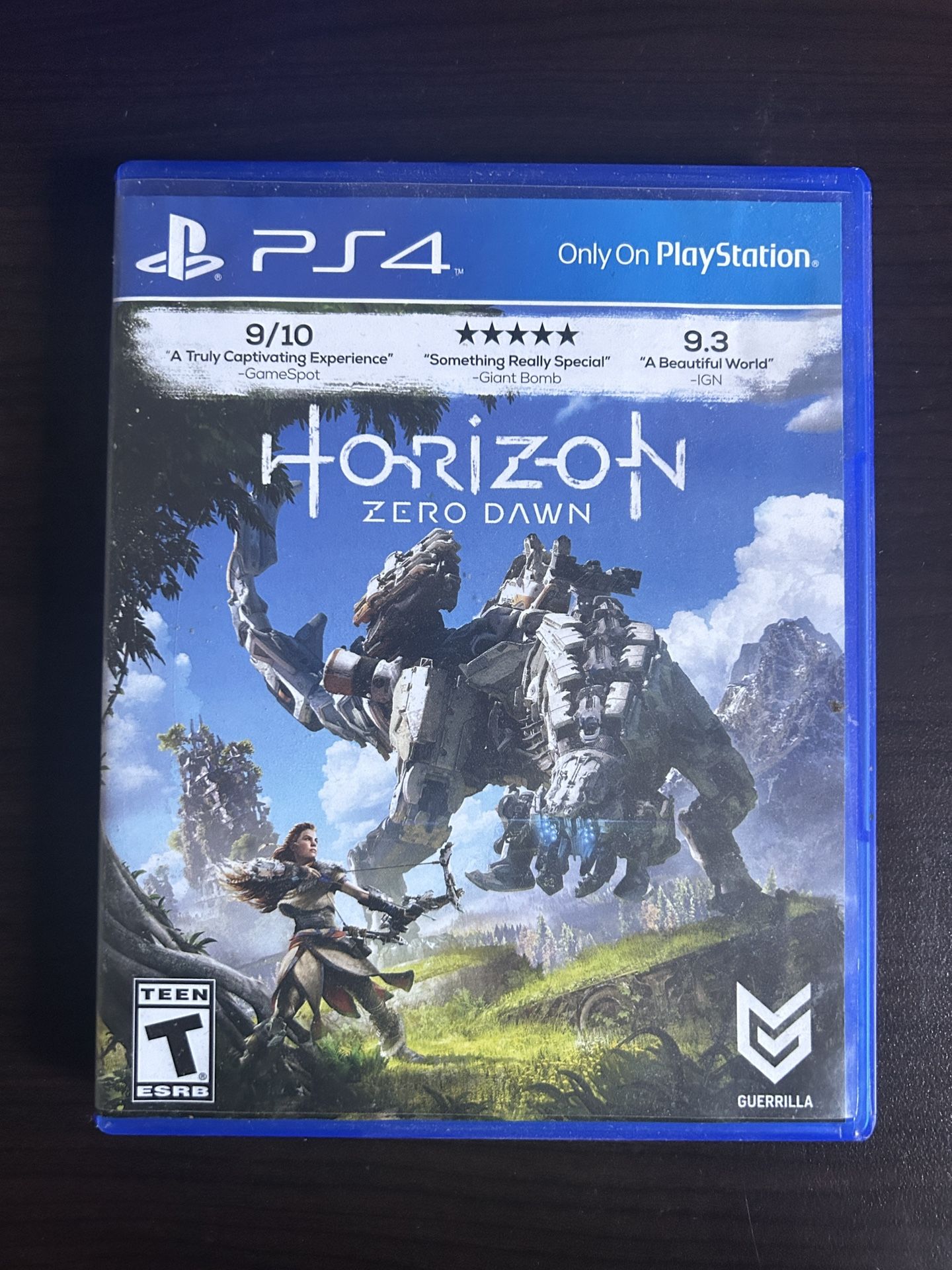 Ps4 Horizon Zero Dawn