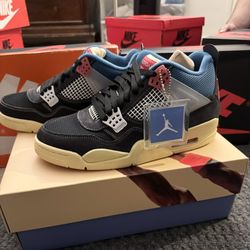 Jordan 4 Retro Union Off Noir Size 9