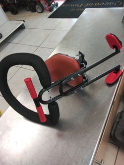 Kids Bike Front Seat with Footrests