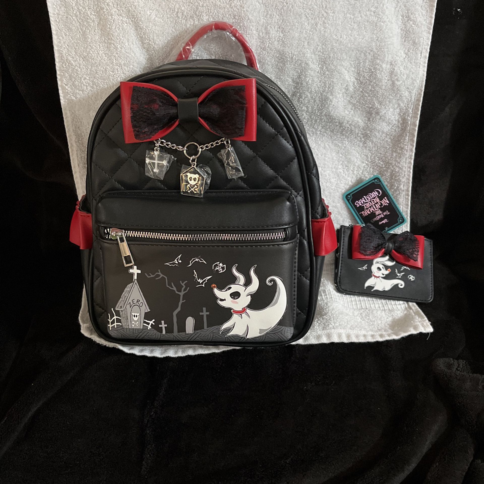 Nightmare Before Christmas Mini Backpack 🎒 Bundle ( Price Is Firm) Cash Only Pls ..