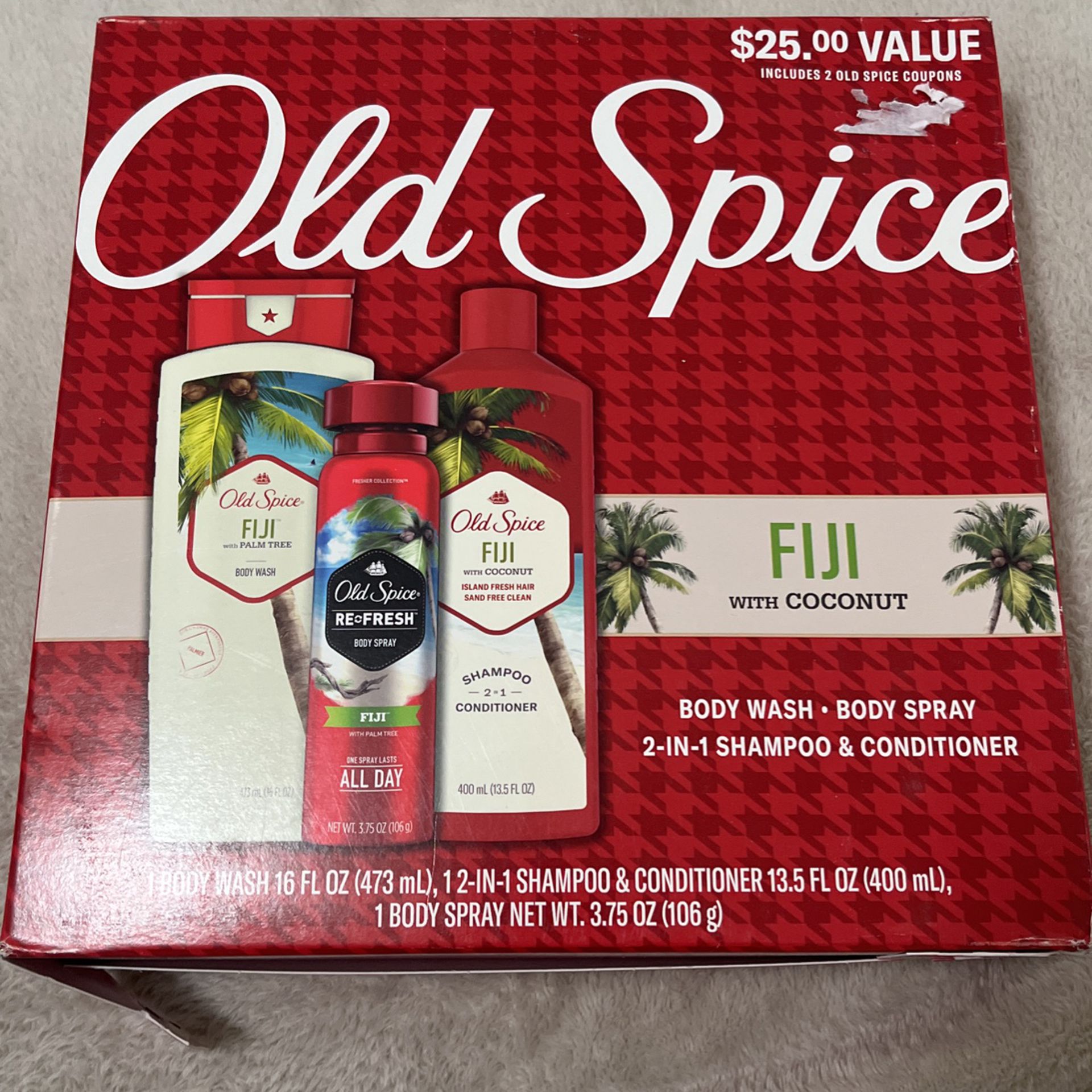 Old Spice Fiji W Coconut