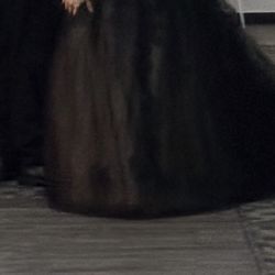Black Wedding/Quince Gown