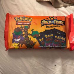 Pokemon Trick Or Trade Booster Bundle