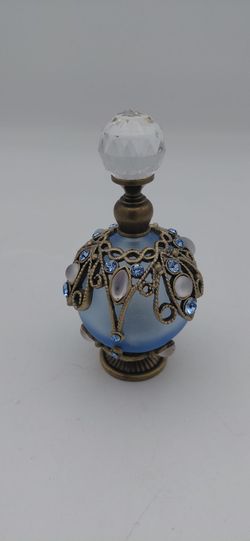 Beautiful Jeweled Perfume Bottle
