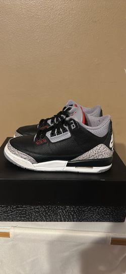 Jordan 3 Black Cement (Size 4Y)