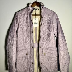 NEW Barbour Cavalry Polarquilt Amethyst Jacket