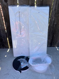 Window AC Universal Window Vent kit (4 panels) (No hose) (No Return)