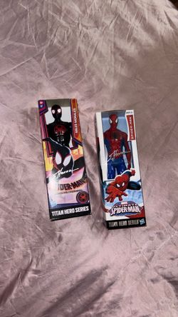 SIGNED Spider-Man Figures