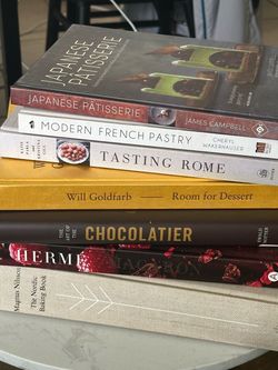 Chef cooking / baking books