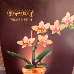 Orchid Flower Lego Set (Read Description)