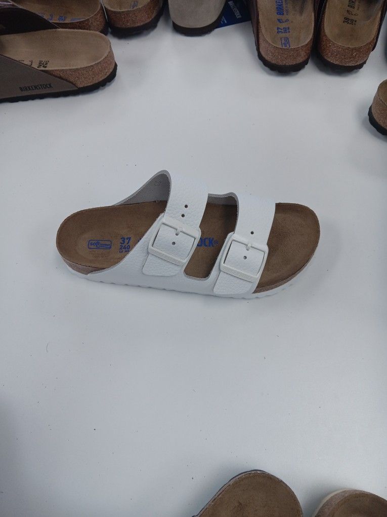 Birkenstock White Soft Bed Size 37 Unisex (contact info removed)5