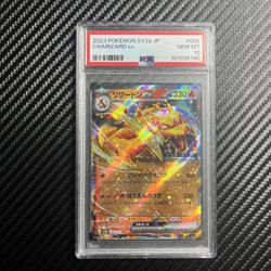Charizard EX 151 Japanese PSA 10