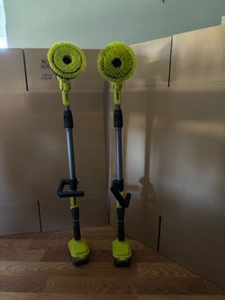 Telescoping scrubber 18v