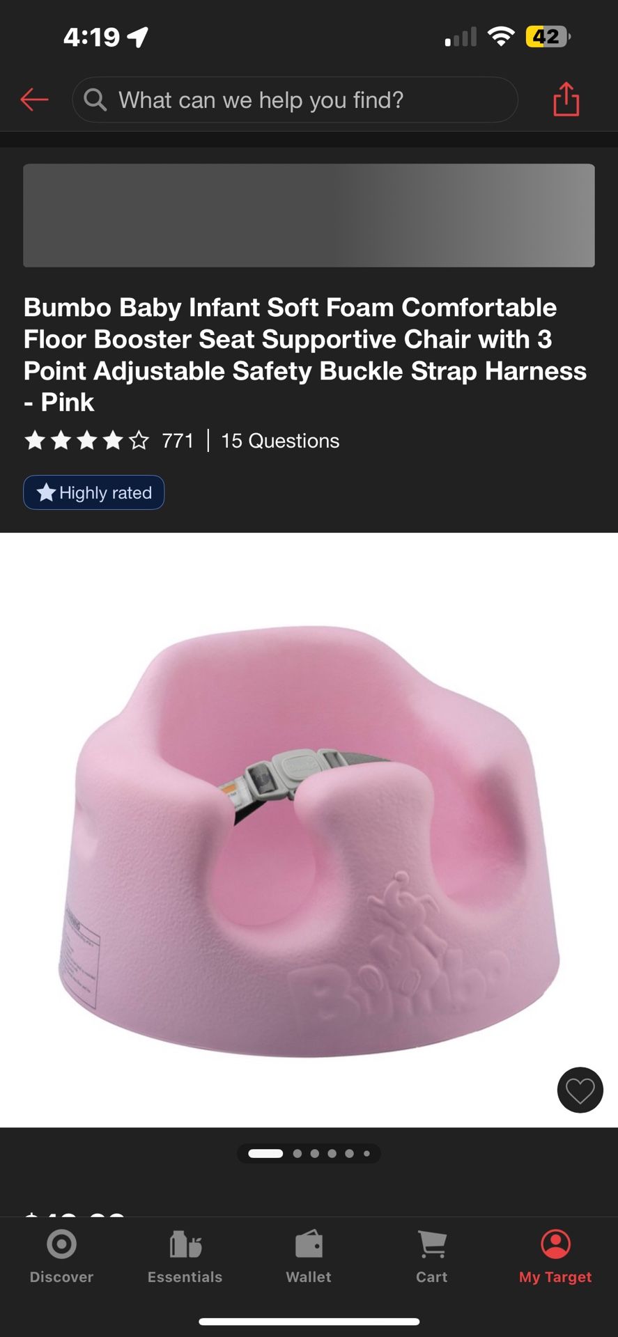 Baby Booster Seat 