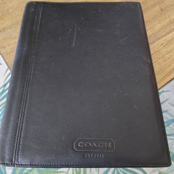 COACH  Leather Portfolio 