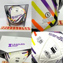 ADIDAS LEAGUES CUP PRO SOCCER MATCH BALL JD0202 FIFA MATCH SIZE 5 NIB $170 New in Box B