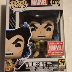 Funko Pop Marvel Wolverine (Fatal Attractions) 50 Years Marvel Collector Corps