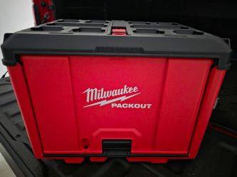 Milwaukee Packout 19.5 in. W x 14.7 in. H x 14.5 in. D Cabinet in Red