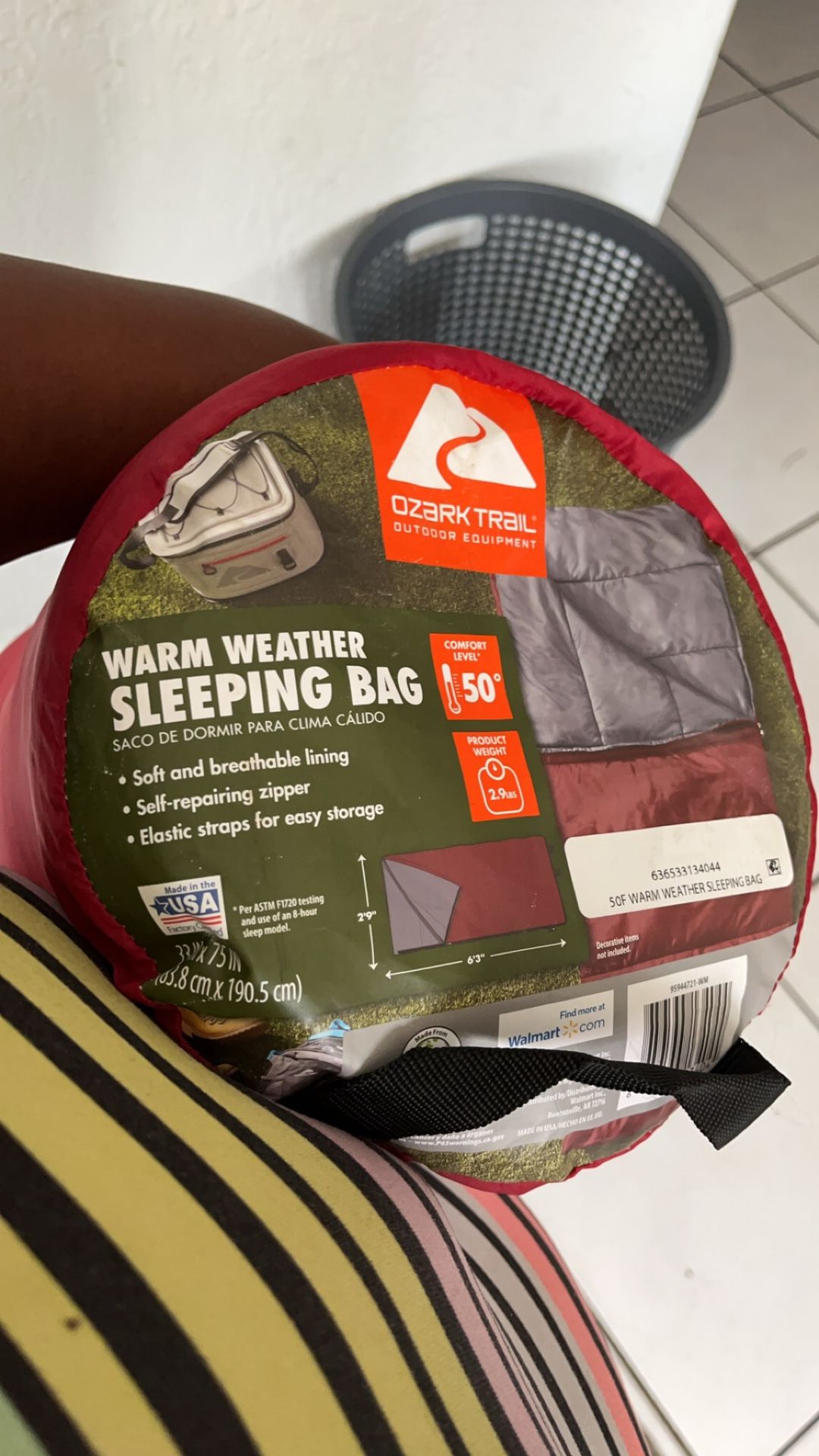 Sleeping Bag Used Once