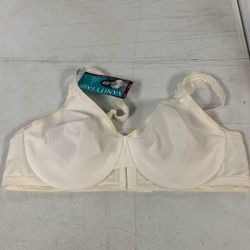 Vanity Fair Women’s Beauty Back Full Figure Wirefree Bra. Sz 44C
