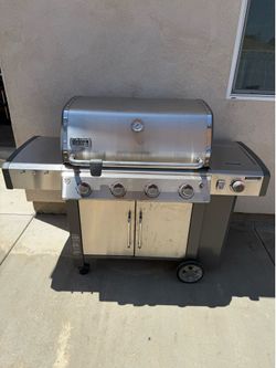Weber Genesis II LX Propane Grill – Clean, Detailed, Cover + Tank Included